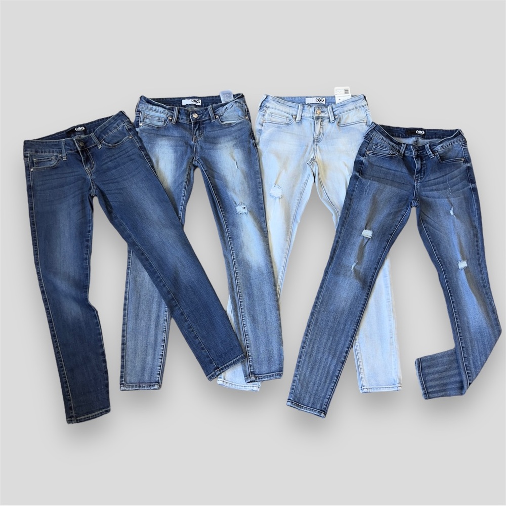 Reseller lot, 4 skinny jeans by G by Guess (GBG)